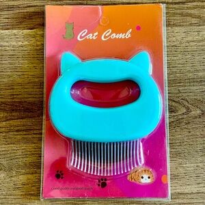 Cat Comb Pet Brush Blue